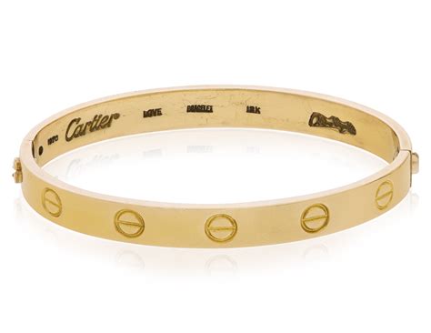 love bangle bracelet|cartier love bracelet cost.